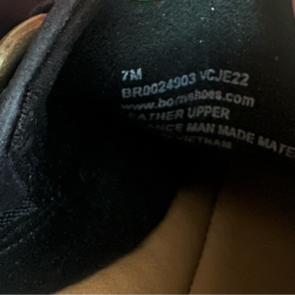 Born Women's Black Leather Clogs - Picture 6 of 8